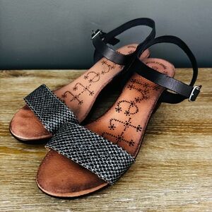 Women's Leather Sandals Made in Spain – Size 39 –  Soft Sole Comfort Open Toe